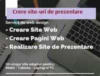 Creare site-uri de prezentare si magazine online Siteuri web Seo