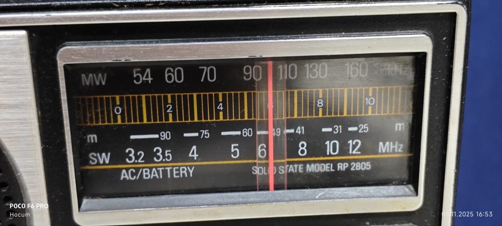 Радиоприемник Sanyo RP-2805. В коллекционном состоянии.