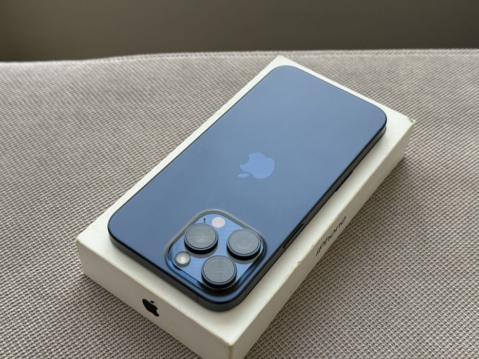 *512GB*Като Нов iPhone 15 Pro Max 512GB Blue Titanium