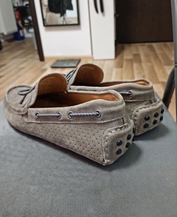 Mocasini Zara Piele intoarsa marimea 42/noi