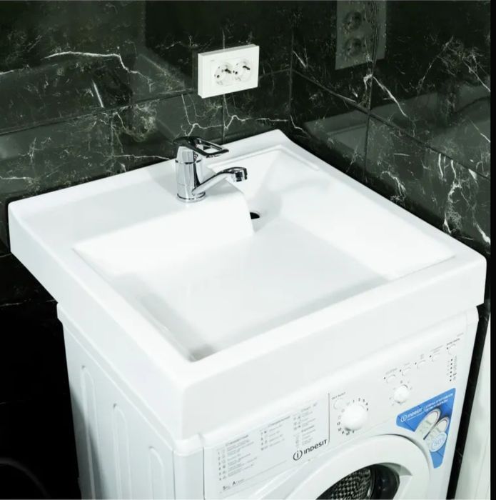 Раковина над стиральной машиной новая