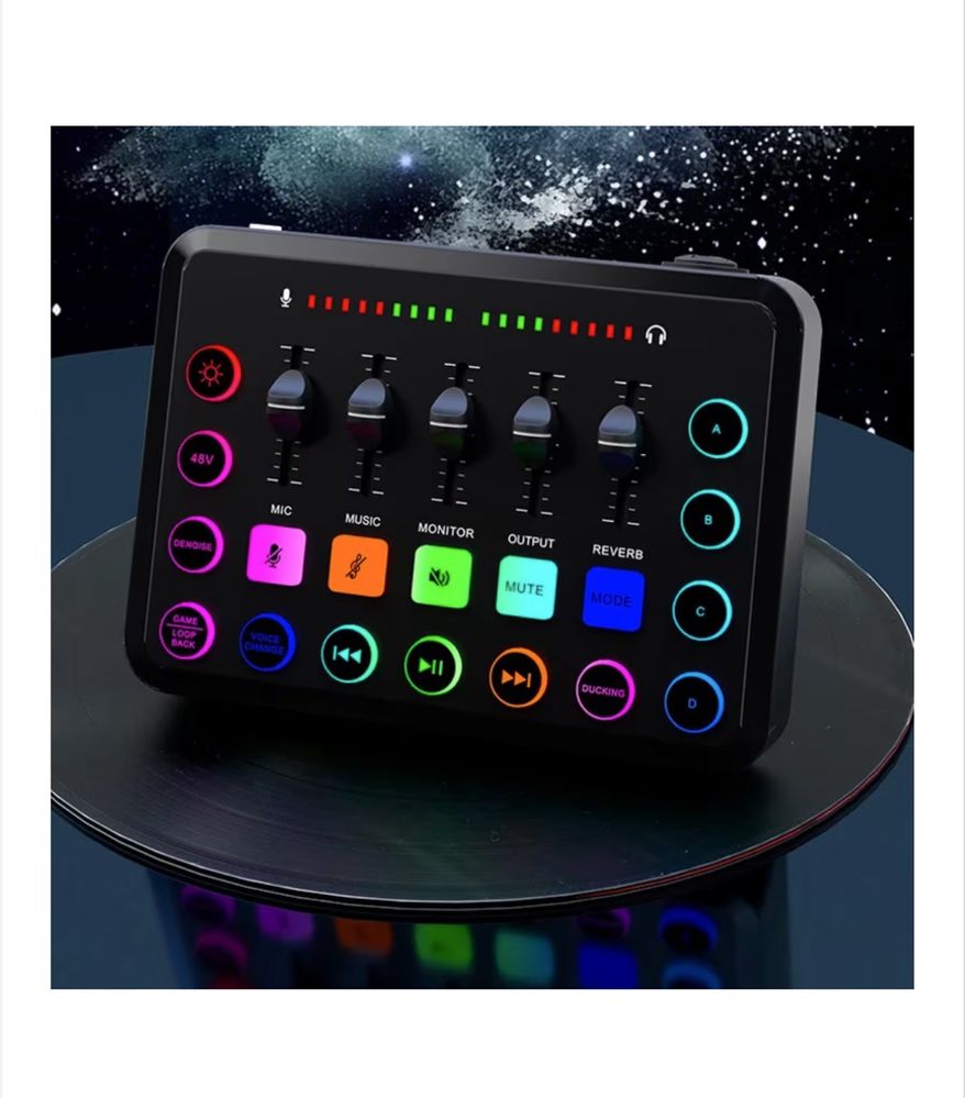 Soundcard audio Studio live profesionala, cu 5 canale