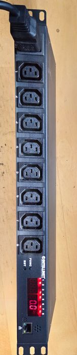 PDU smart Intellinet 19'' 1U 110V/240V/16A 8 prize C13