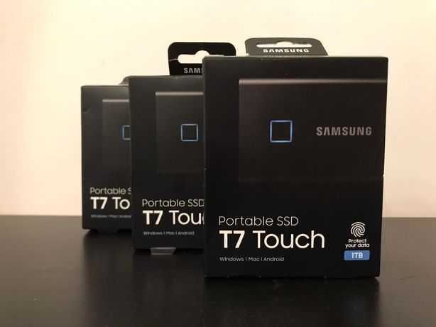 Sigilat!   Samsung T7 Touch 1TB 2TB Portable  nou Garantie!