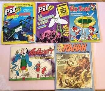 Reviste PIF si Rahan