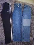 Blugi/pantaloni treninig m 134