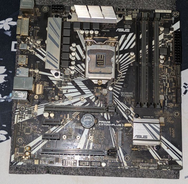 asus prime z370 plus материнка
