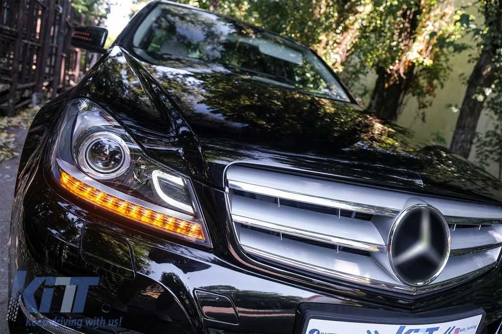 Faruri Facelift pentru Mercedes C-Class W204 LED Garantie 12 luni