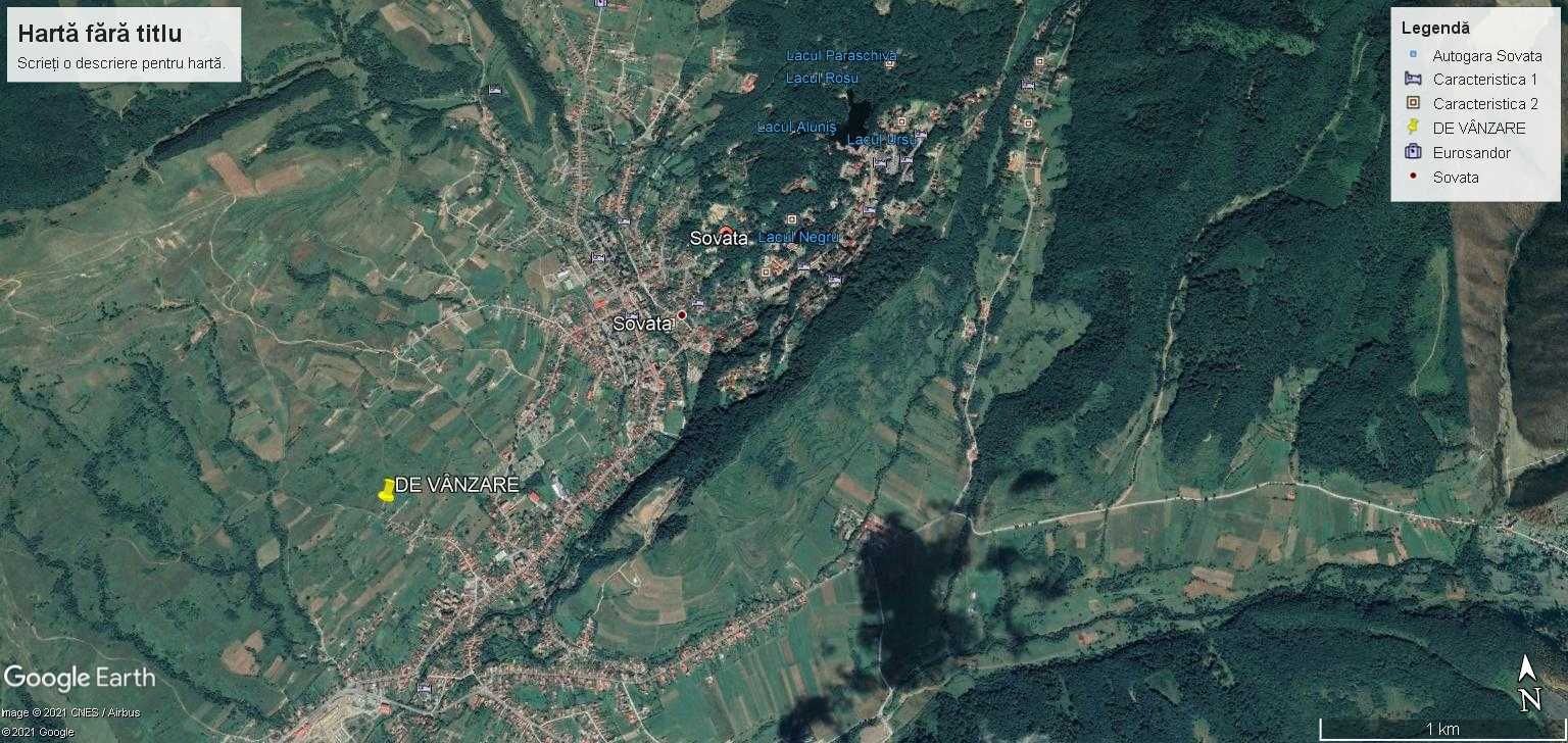 Sovata, teren de vânzare, priveliște superbă - 3.213 mp!!!