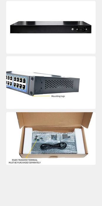 ZLAN5W12 сериен порт сървър – 32-портов Modbus gateway