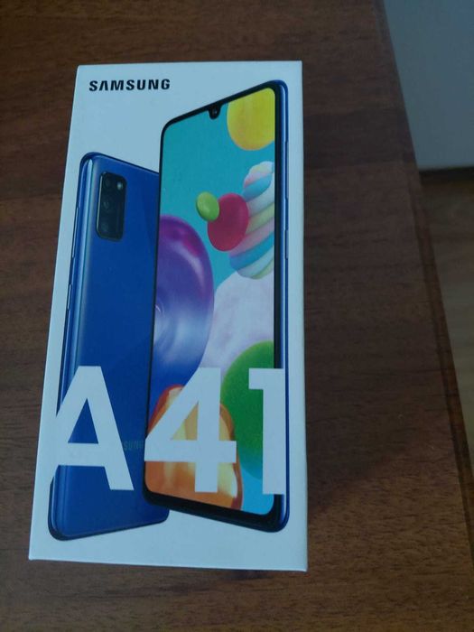 Смартфон Samsung Galaxy A41,. синий
