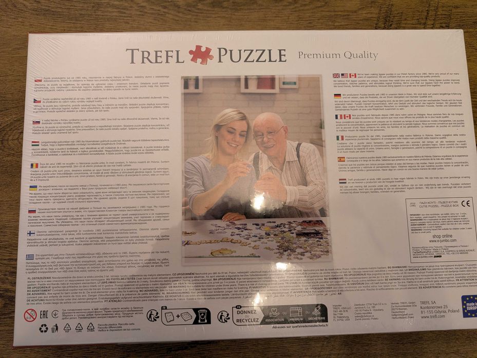 Puzzle 1500 piese sigilat