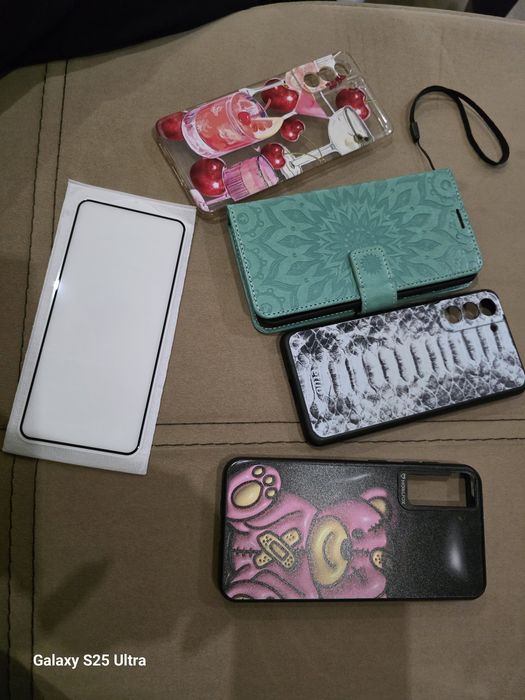 Кейсове за samsung Galaxy S21, стъгклен протектор за samsung galaxyS21