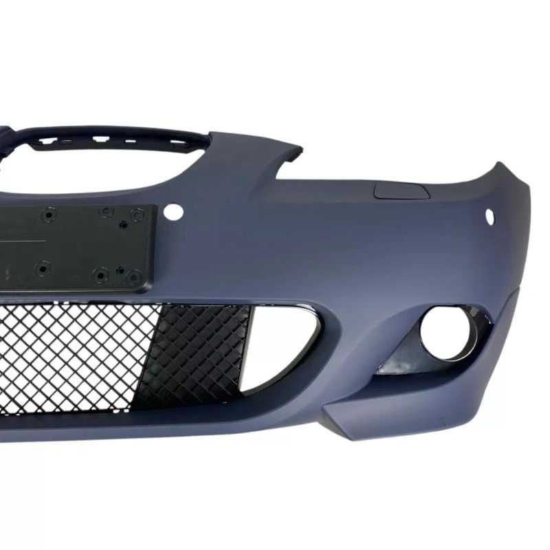 Предна броня за BMW E60 (03-07) M-Tech дизайн с отвор за парктроник