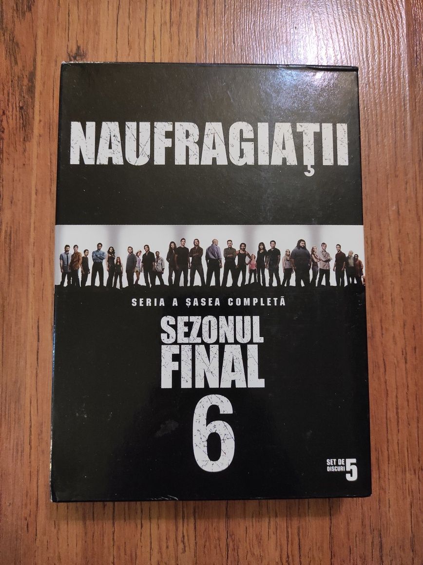 Vând DVD video, serial The Lost, Naufragiații, sezonul 6 , română