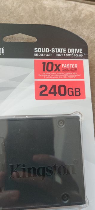 Solid-State Drive (SSD) Kingston A400, 240 GB