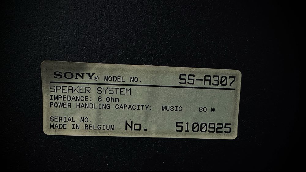 Boxe Sony + Amplificator