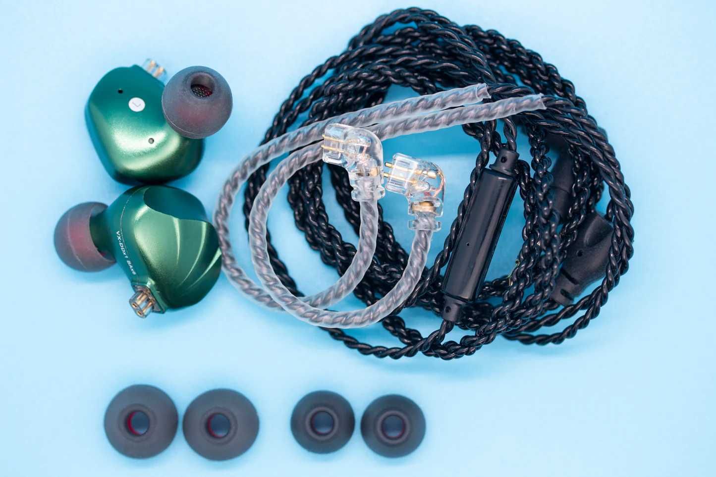 Нови- неотваряни  TRN VX Слушалки тип iem 1DD+6BA
