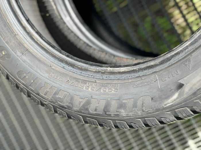 set 2 anvelope 205/55 R16 91H sh iarna Goodyear 7mm cu garantie