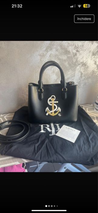 Geanta Ralph Lauren piele