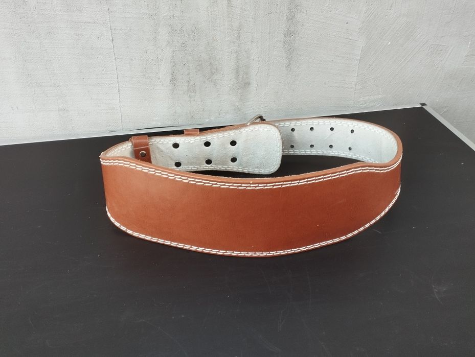 Фитнес кожен колан за вдигане на тежести