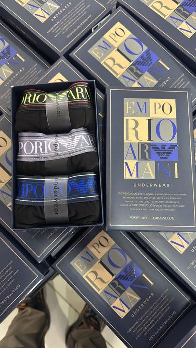 Boxeri armani 3 la set