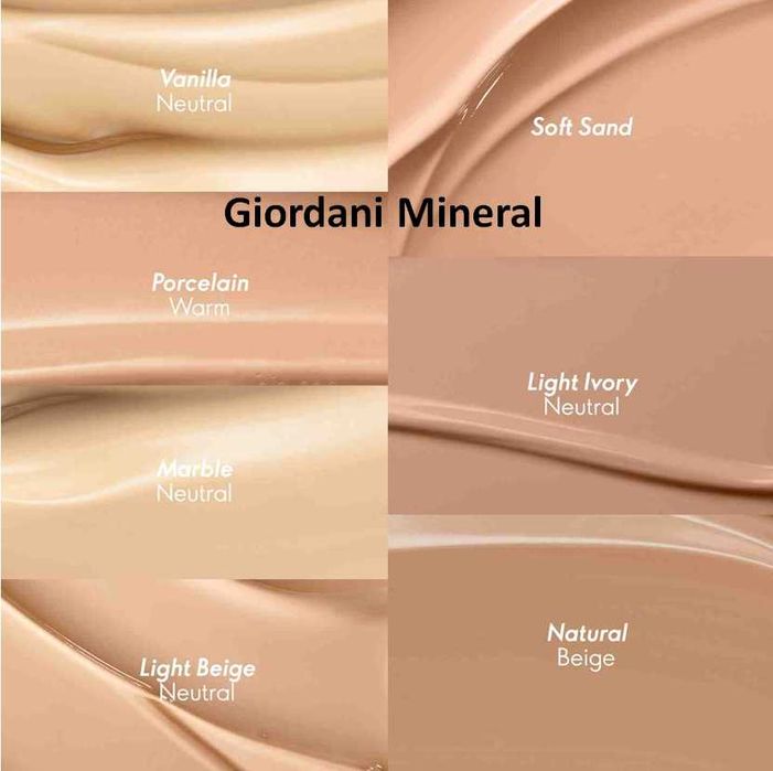 Fond ten Giordani Mineral/ G. anti-îmbătrânire/ iluminator Yves Rocher
