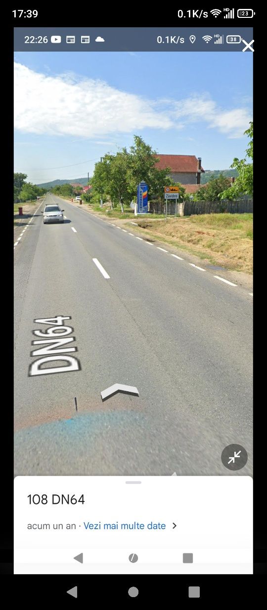 Teren 2100 mp langa Dragasani
