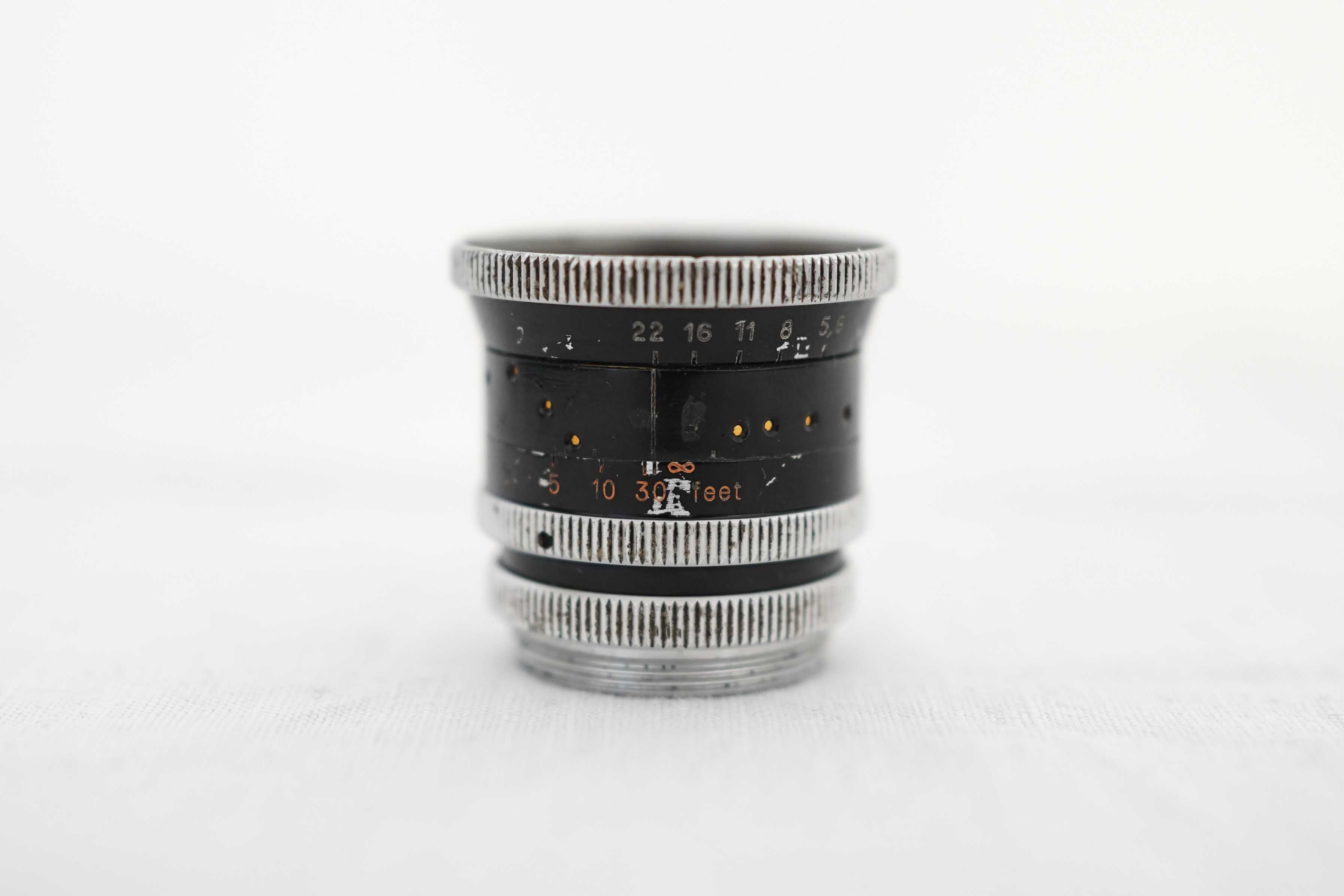 Obiectiv Kern Paillard Yvar AR 16mm f2.8 - montură C / C-mount