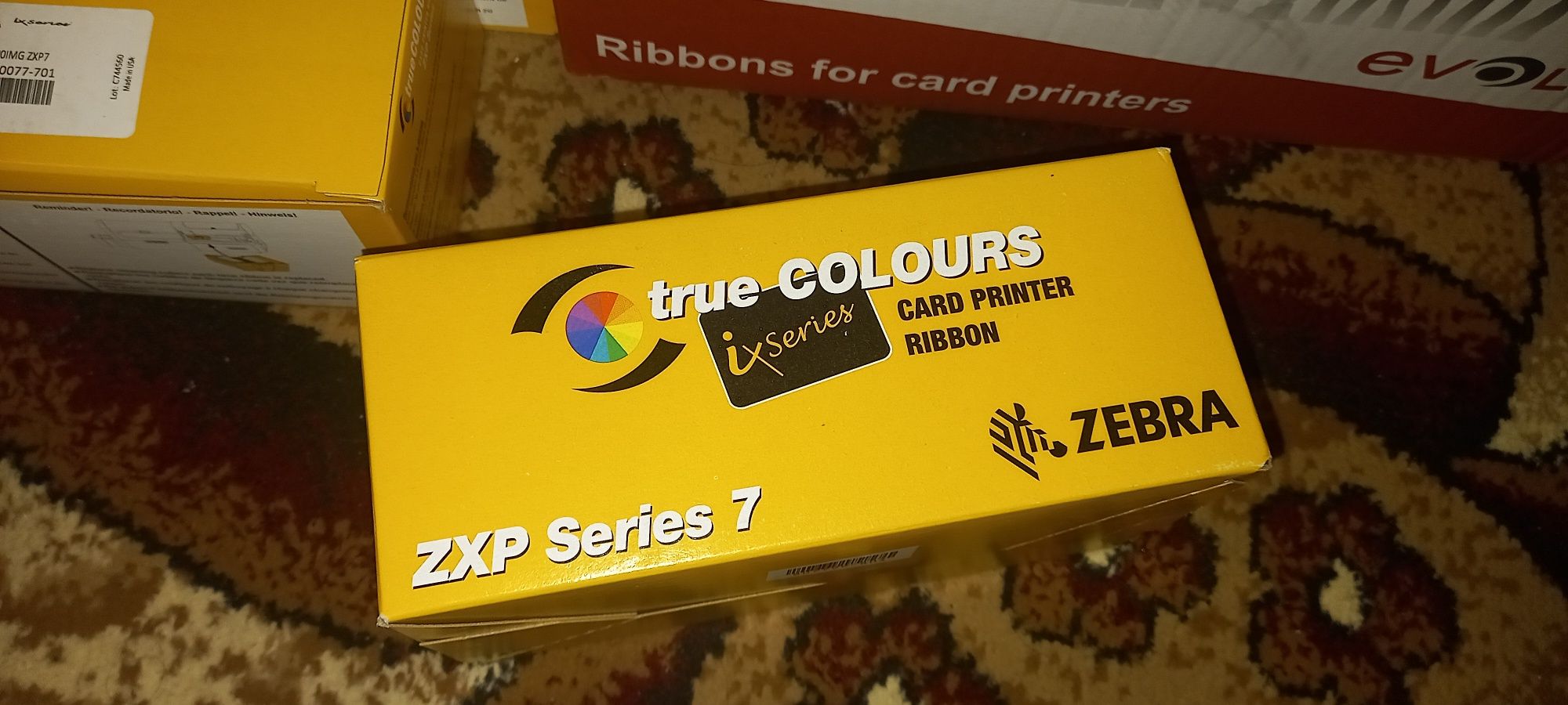 Zebra Ribbon Black монохромная лента Zebra True Colors серии