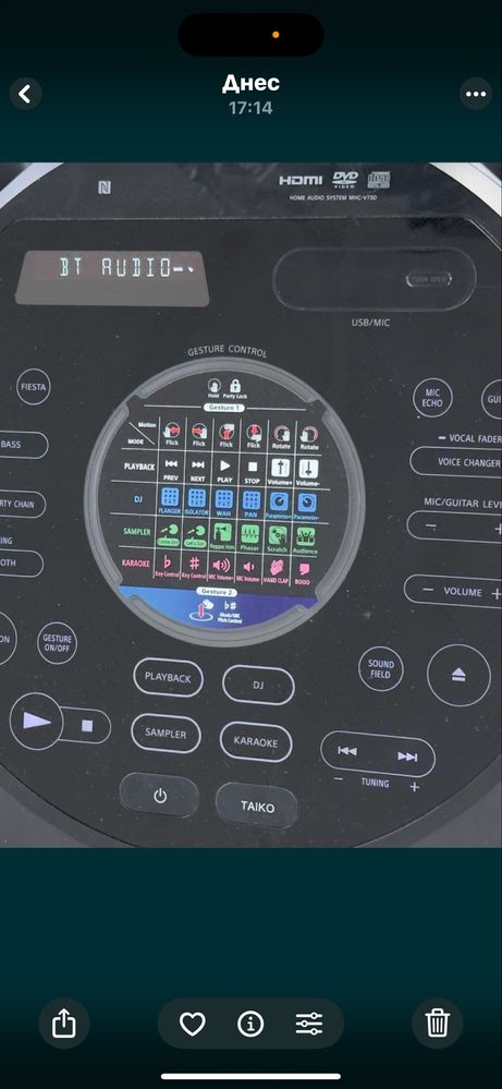Sony Model MHC-V73D