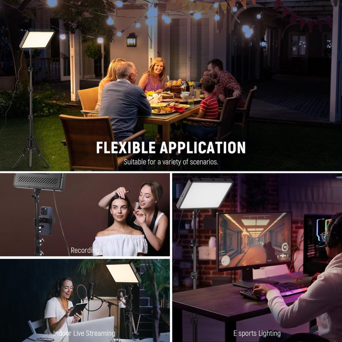 Проф. Диодно осветле ие. Фото. Видео. Влог. Грим. Подкаст. Спфтбокс.