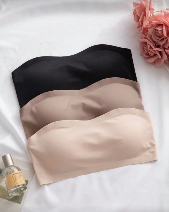 Комплек безшевни сутиени бюстиета без презрамки