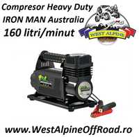 Compresor auto heavy duty IRON MAN PROFESIONAL Off Road 160l/min 12V