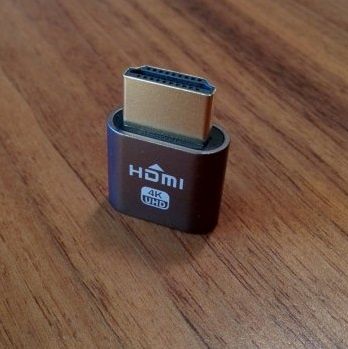 ***НОВО*** HDMI dummy 4K. HDMI-2-VGA Cable Adapter Converter Адаптер
