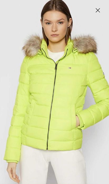 Зимно пухено яке Tommy Jeans Slim fit размер M (става и за S)