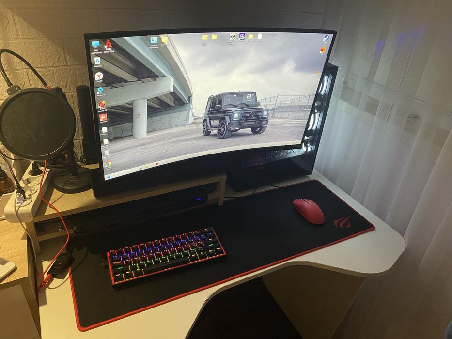 Игровой комплект клавиатура + мышь