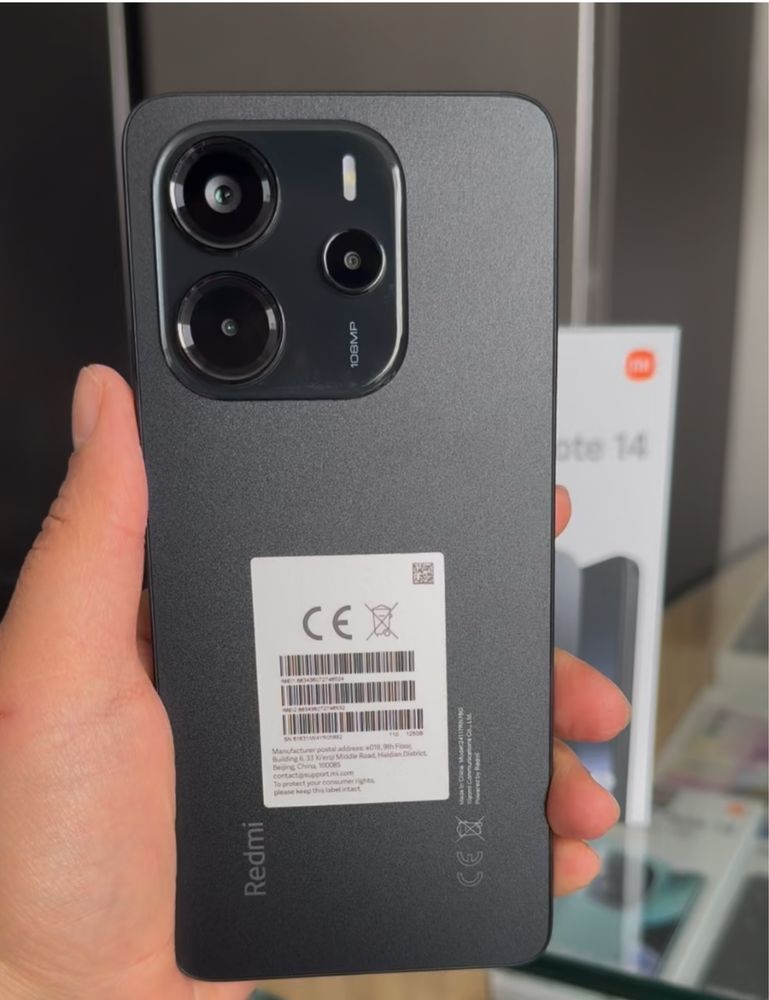 Redmi Note 14 6/128.Muddatli to’lov asosida