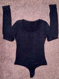 Bluza neagra tip body, marimea L