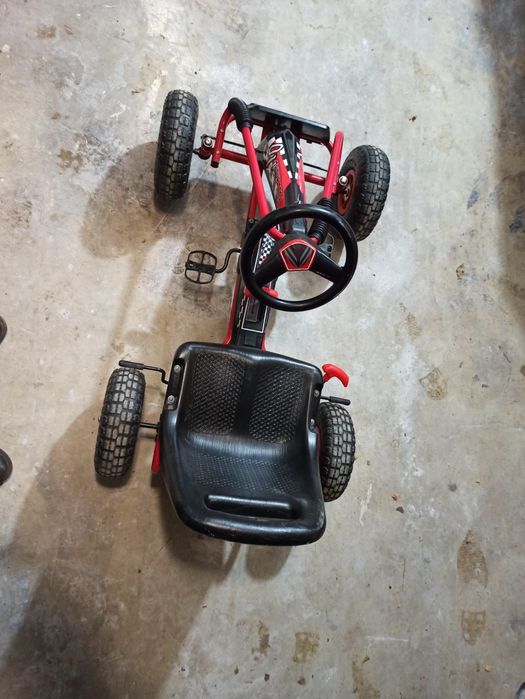 Картинг с педали и регулируема седалка vidaXL червен

Очак