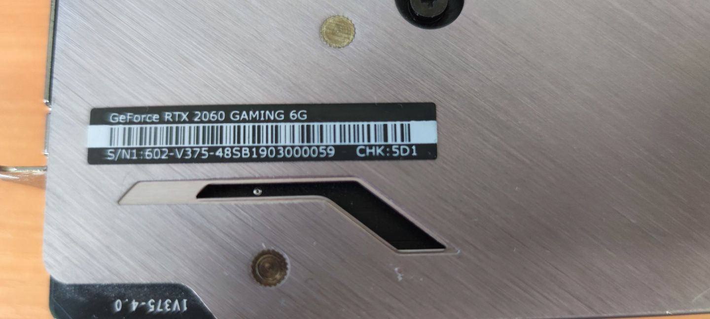 Msi GeForce RTX 2060 Gaming 6 GB