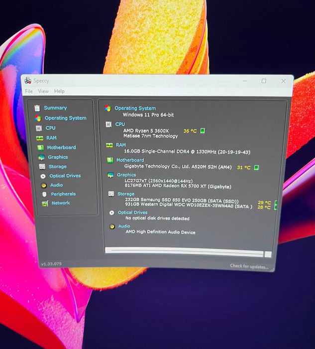 OFERTA PC Gaming Ryzen 5 3600x RX 5700XT Cs2 Fortnite Fivem Gta5