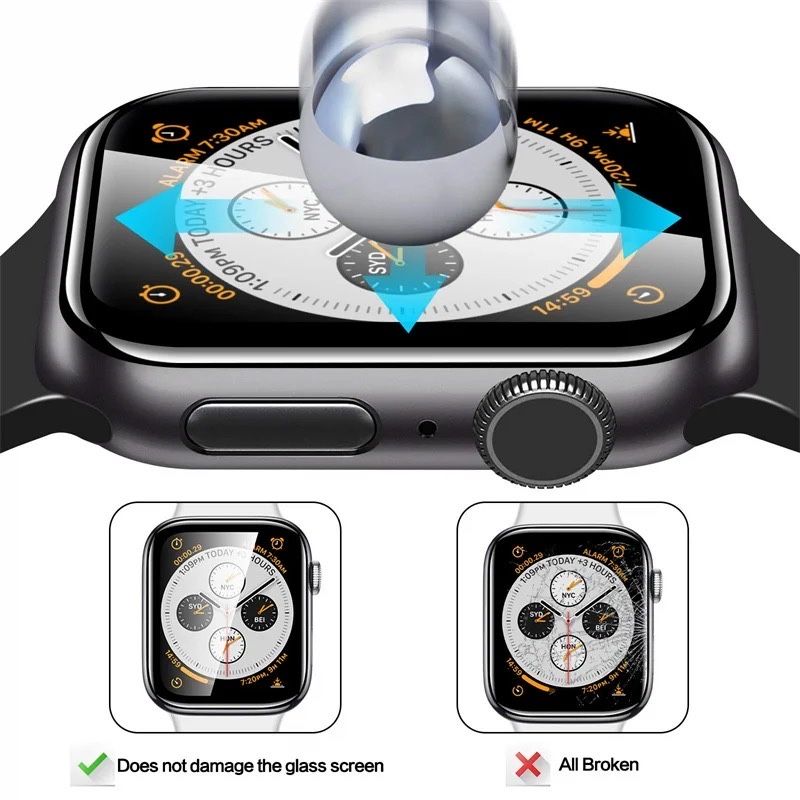 Folie Din Silicon Curbata Apple Watch