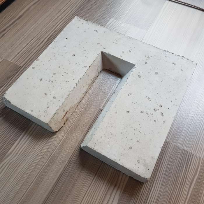 Samota refractara "U" - centrala gazeificare Junkers, Buderus, Bosch