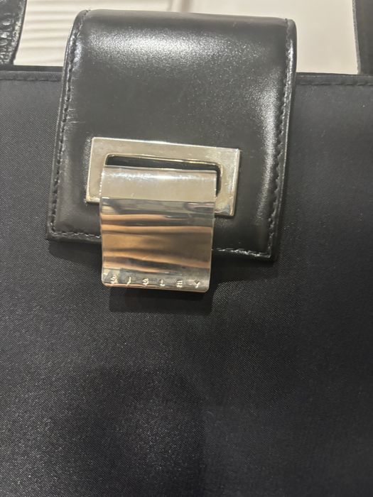 Sisley чанта плат и кожа