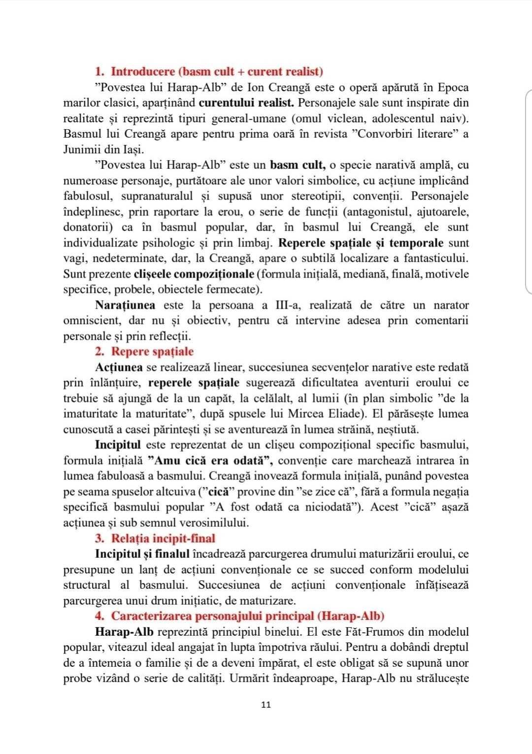 BAC de 10 - eseuri complete pentru subiectul al III-lea