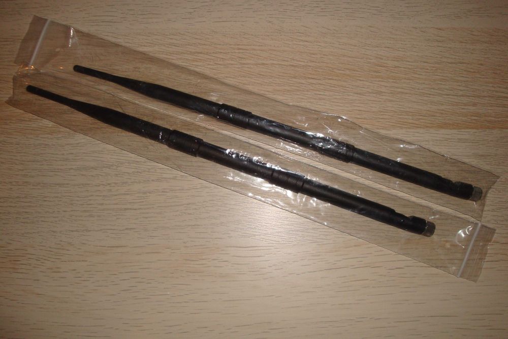 2 antene wireless detasabile lungime 39cm 10dbi transport gratuit