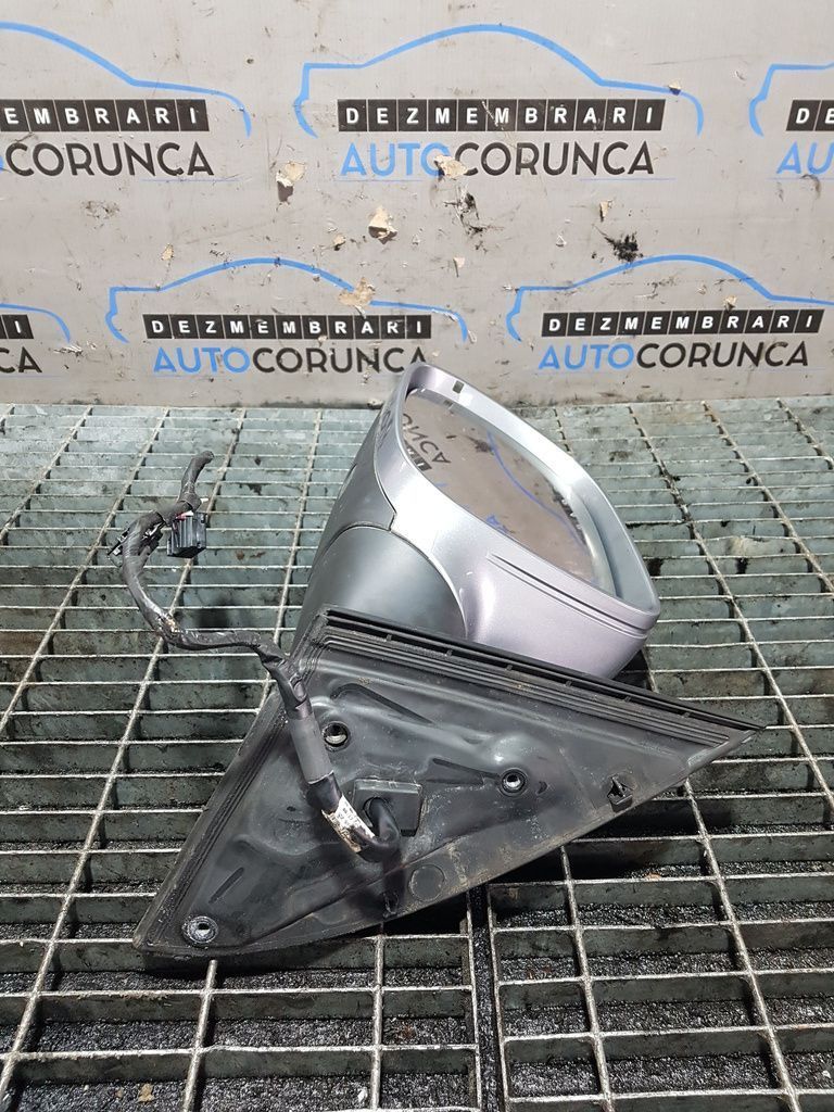 Oglinda stanga Audi Q7 2005 - 2009 4 Usi Argintiu (656) Fara rabatare