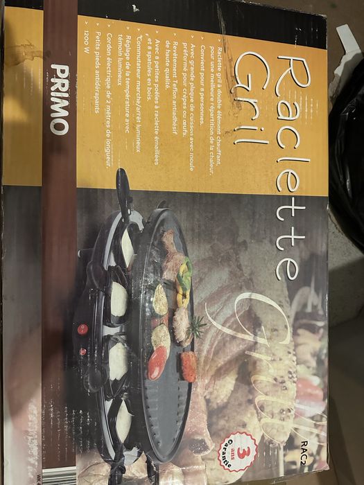 Електрическа скара Раклет грил за до 8 човека - raclette grill