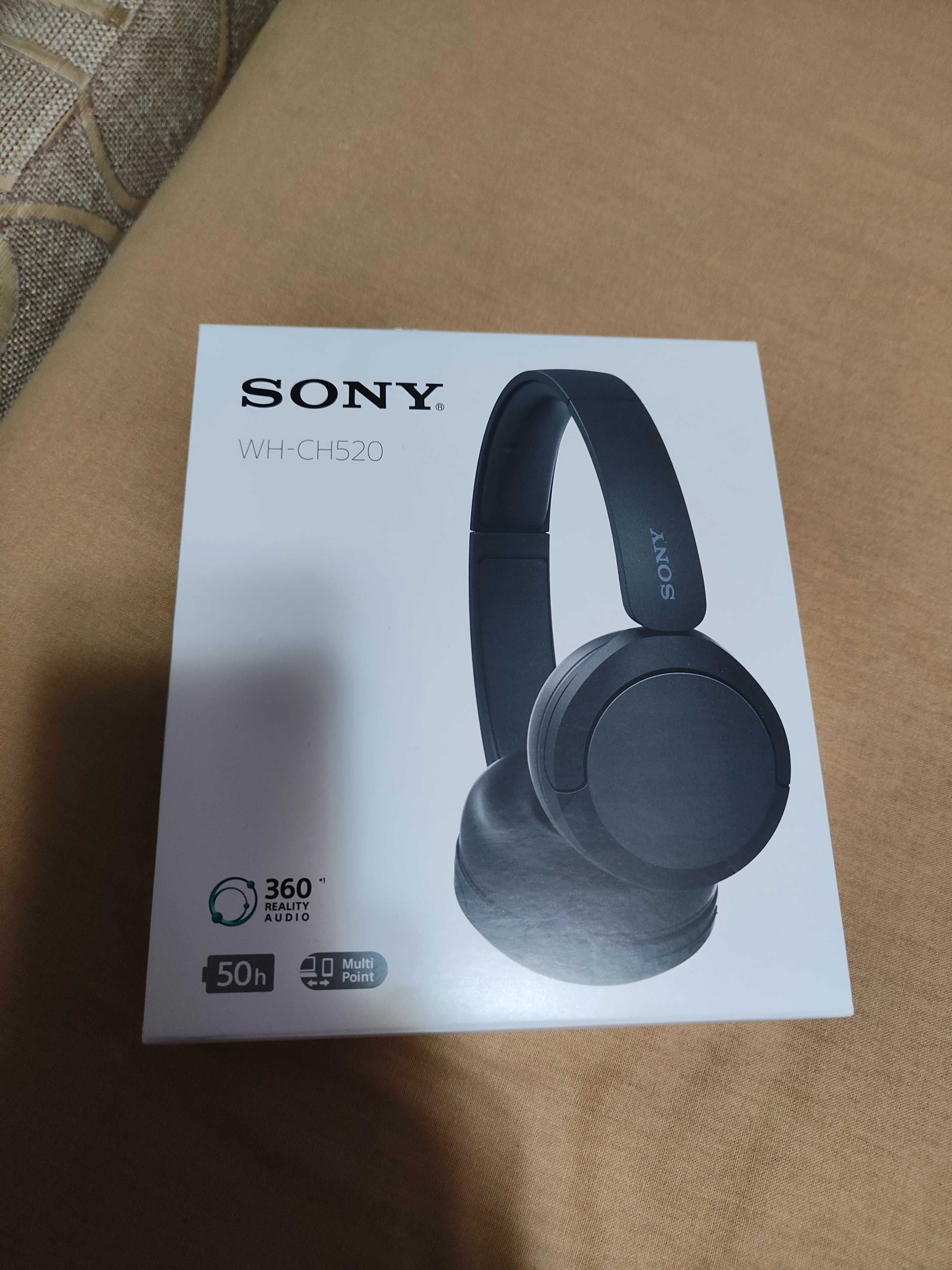 Bluetooth слушалки Sony WH-CH 520 нови